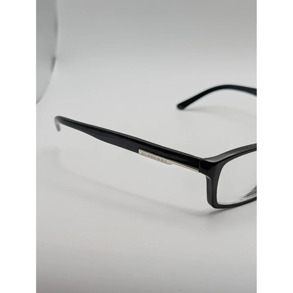Burberry B 2077 Black Rectangular Eyeglasses Frames Italy 52-16-140